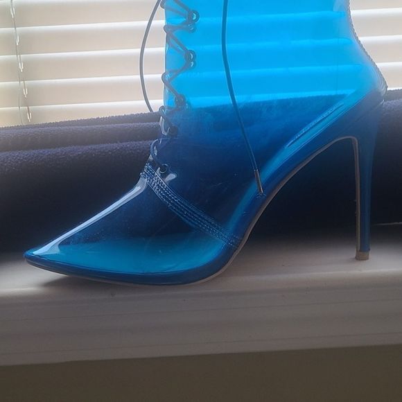 Clear, Shoe Boots - Picture 5 of 6